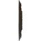 Ekena Millwork Blackthorn Ceiling Medallion (Fits Canopies up to 4 7/8"), 11 3/4"OD x 3 5/8"ID x 1"P, Stone Hearth CM11BLSHF - alternate 3